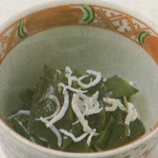 【酒の肴】わかめとしらす干しの酢の物【簡単つまみ】